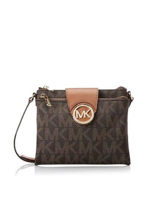 michael kors fulton brown large crossbody bag 32f3gftc3b|Best 25+ Deals for Michael Kors Fulton Crossbody Bag .